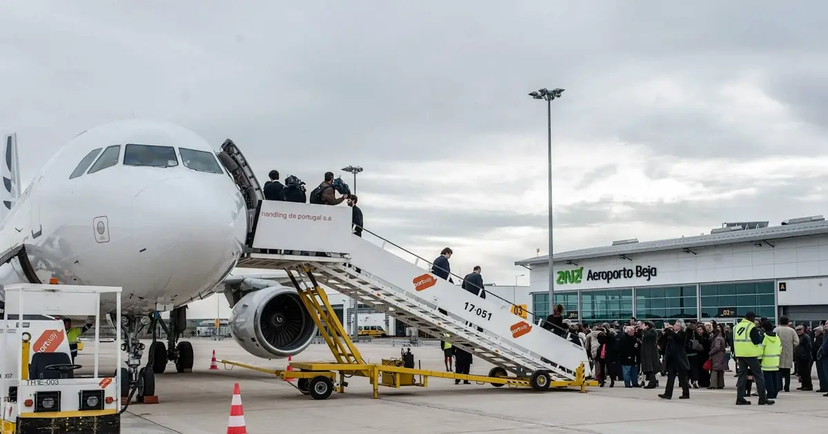 aeroporto de beja cresce