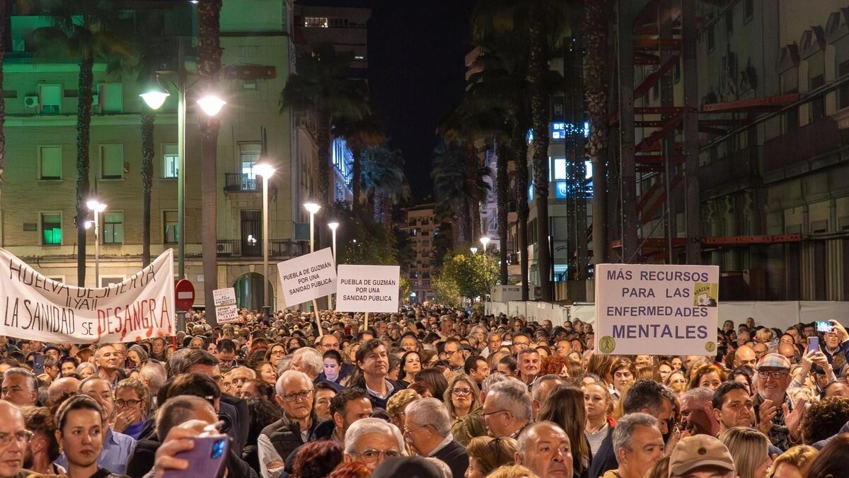 Huelva manifesta-se pela Saúde